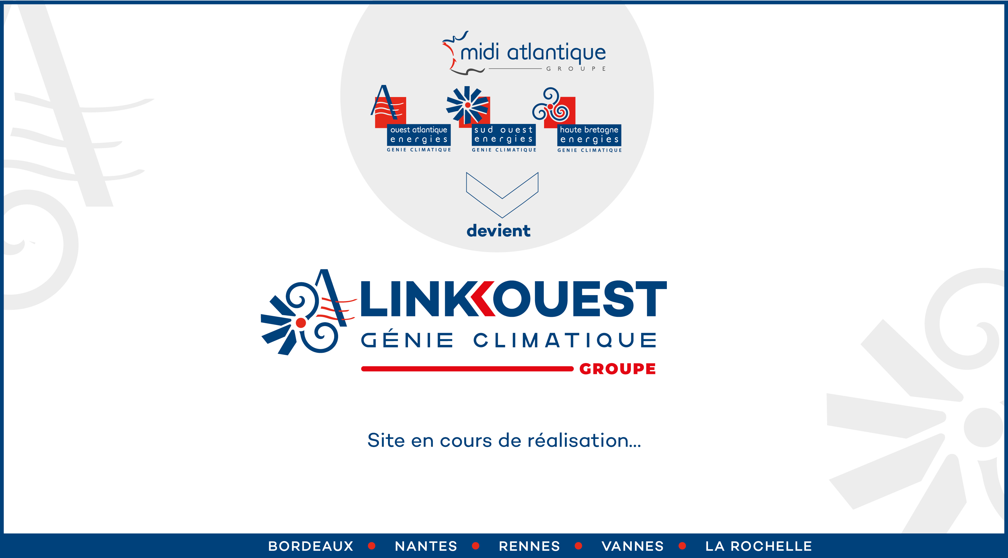 LinkOuest Génie Climatique - Site en cours de construction